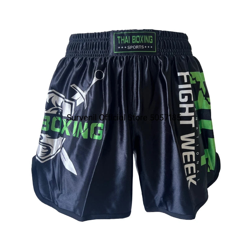 Muay Thai Shorts Men Women Child Boxing Shorts