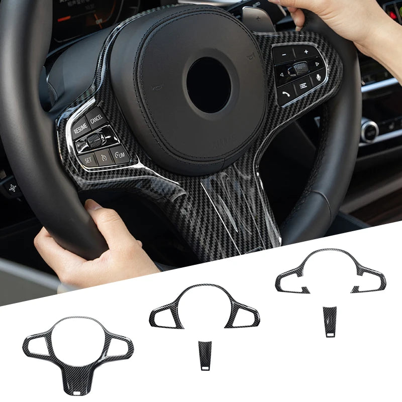 Car Styling Steering Wheel Trim Cover Sticker Decoration Accessory For BMW - Krass Market
