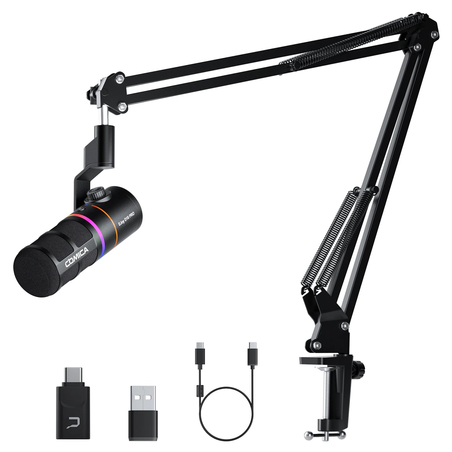 RGB Dynamic Wired Microphone Gaming
