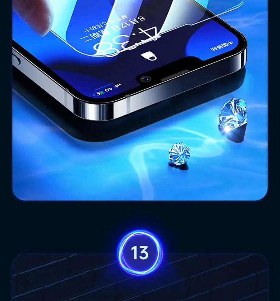 4PCS Tempered Glass
