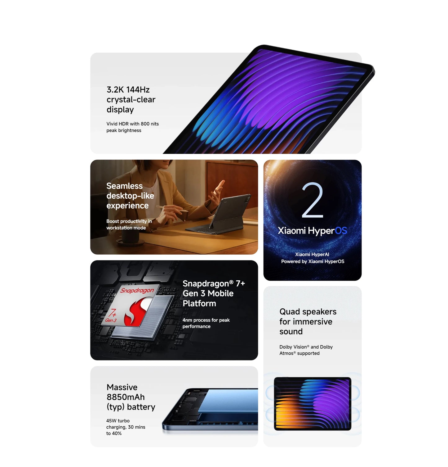 Global Version Xiaomi Pad 7 Snapdragon