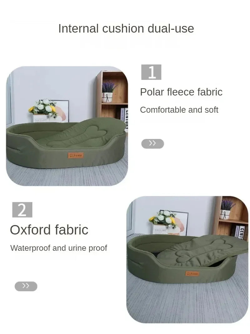Double Sided Dog Bed Big Size