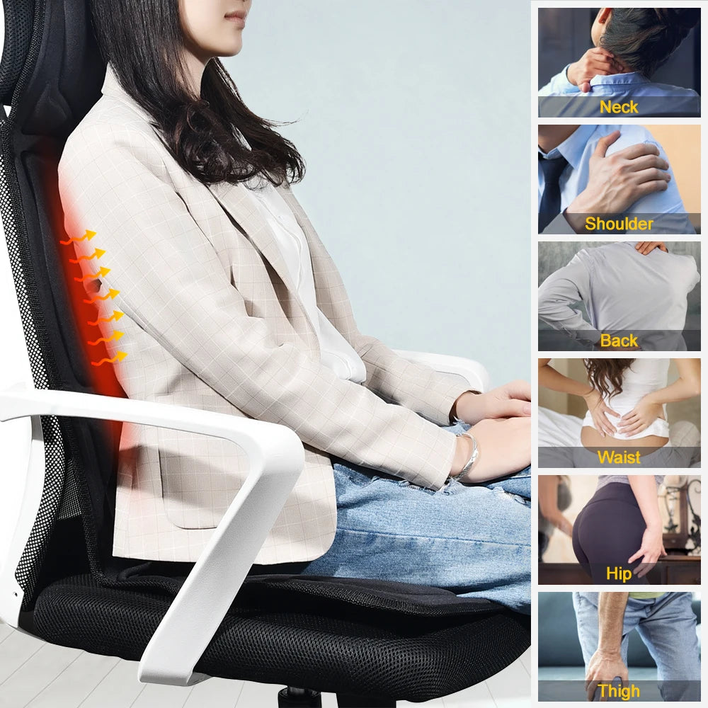 Electric Back Massager Infrared Full-Body Massage