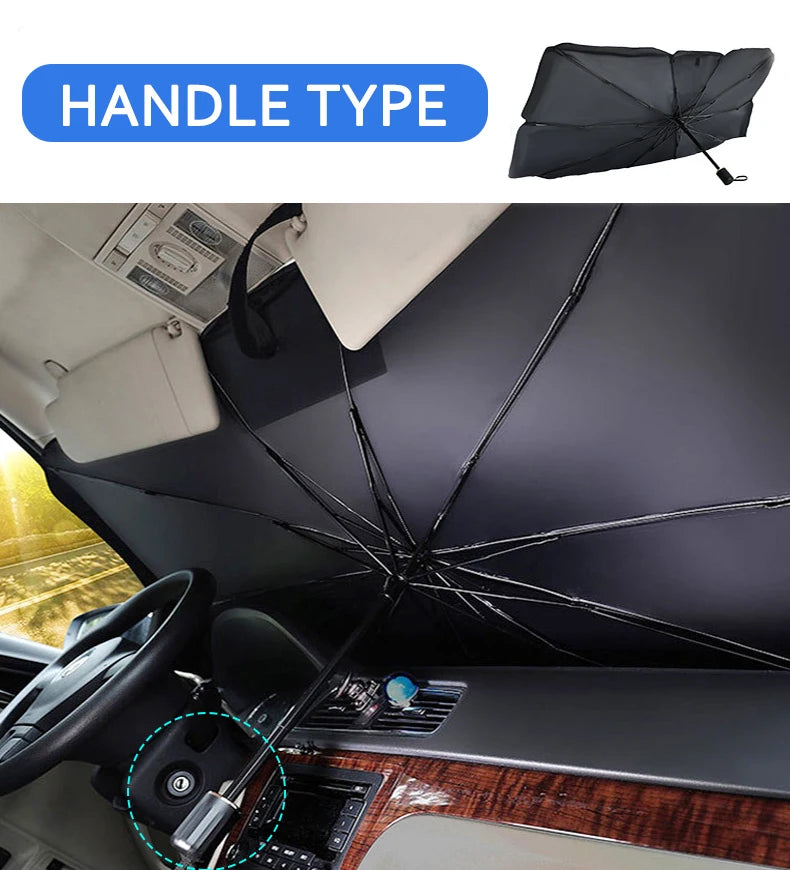 Car Sunshade Windshield Umbrella Front Sun