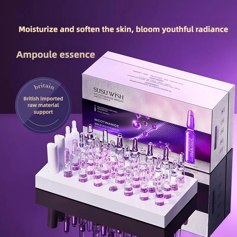 28pcs/set Niacinamide Peptide Ampoule Serum