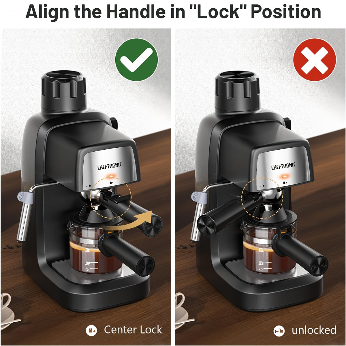 Semi-Automatic Espresso Maker