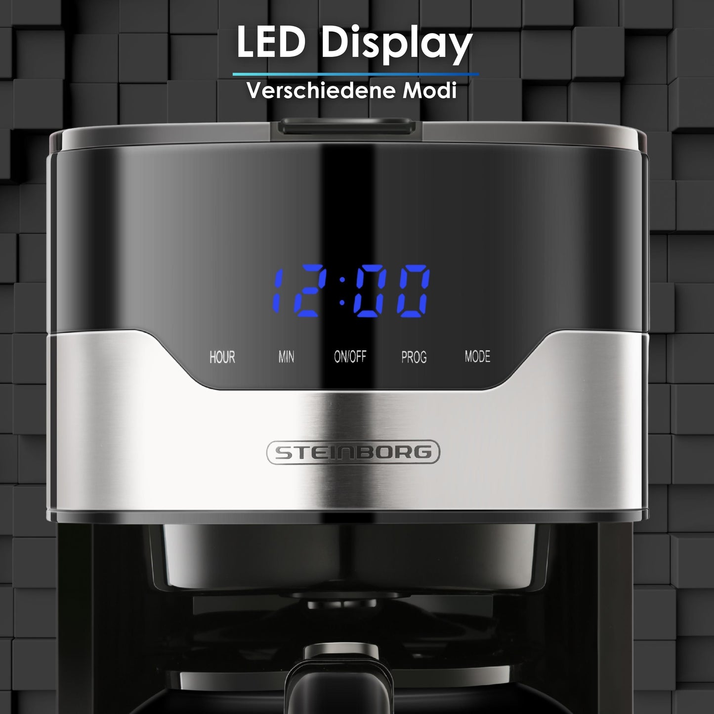 Steinborg Coffee Machine with LED Display