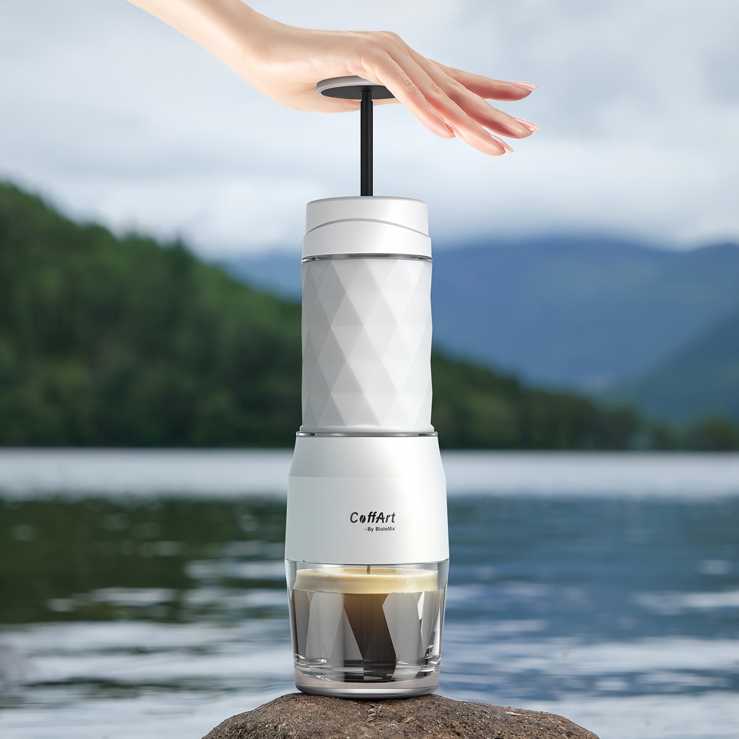 BioloMix Portable Coffee Maker Espresso Machine