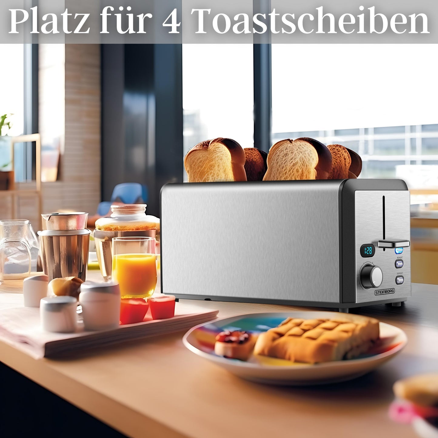 Steinborg Toaster Long Slot