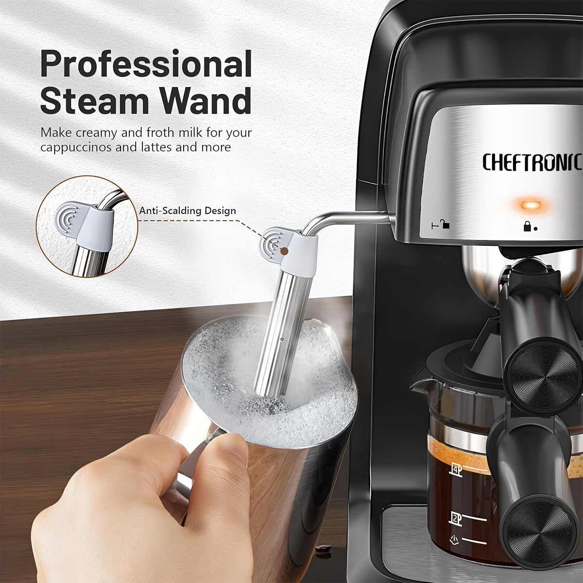 Semi-Automatic Espresso Maker