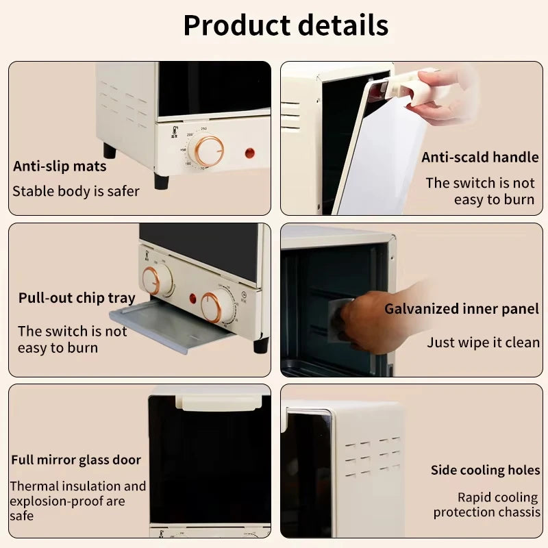 12L Large Capacity Electric Air Fryers