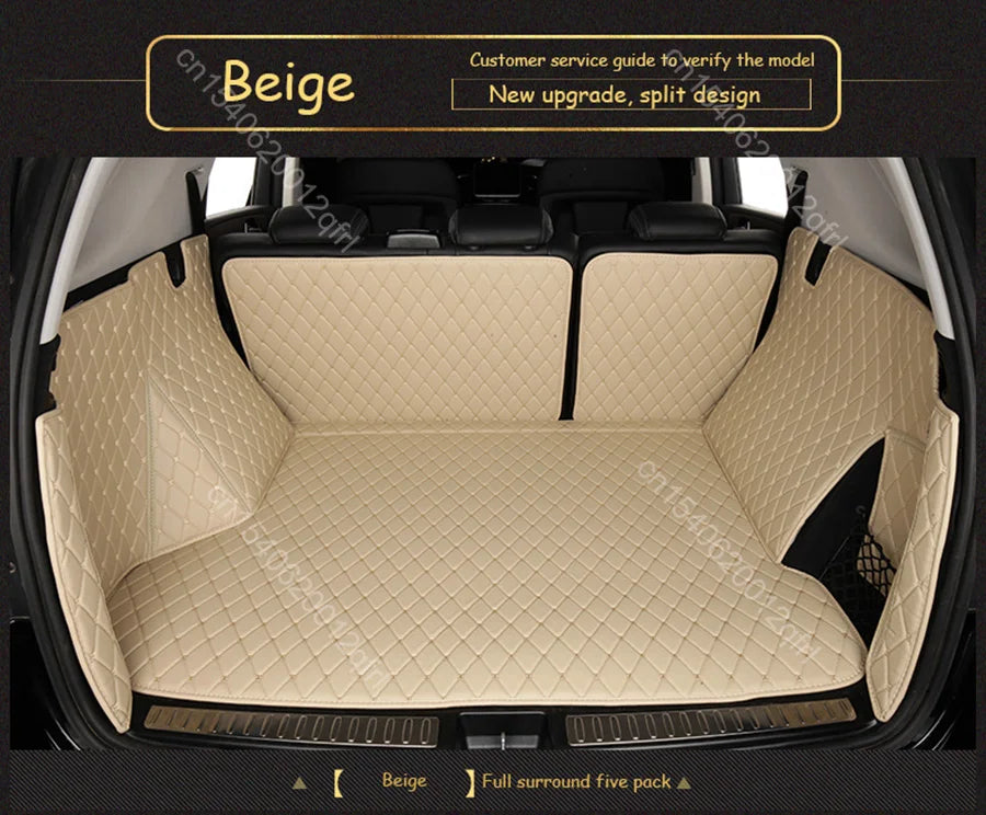 High quality! Full set car trunk mats for Nissan