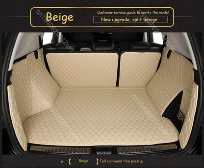High quality! Full set car trunk mats for Nissan