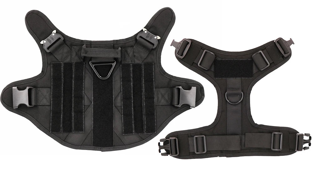 Military Large Dog Harness Pet German