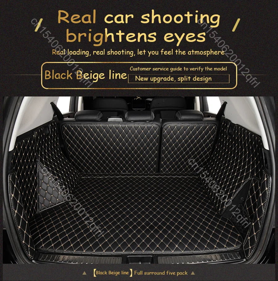 High quality! Full set car trunk mats for Nissan