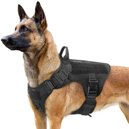 Military Large Dog Harness Pet German