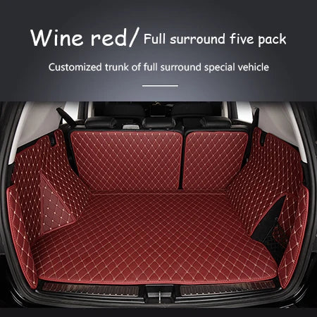 High quality! Full set car trunk mats for Nissan