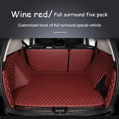High quality! Full set car trunk mats for Nissan