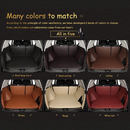 High quality! Full set car trunk mats for Nissan