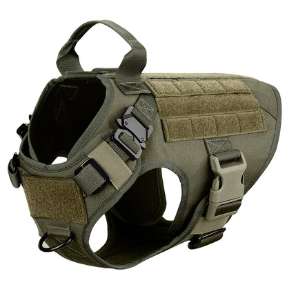 Military Large Dog Harness Pet German