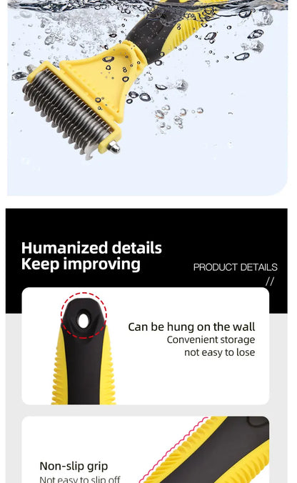 Hair Removal Comb Brush Double sided
