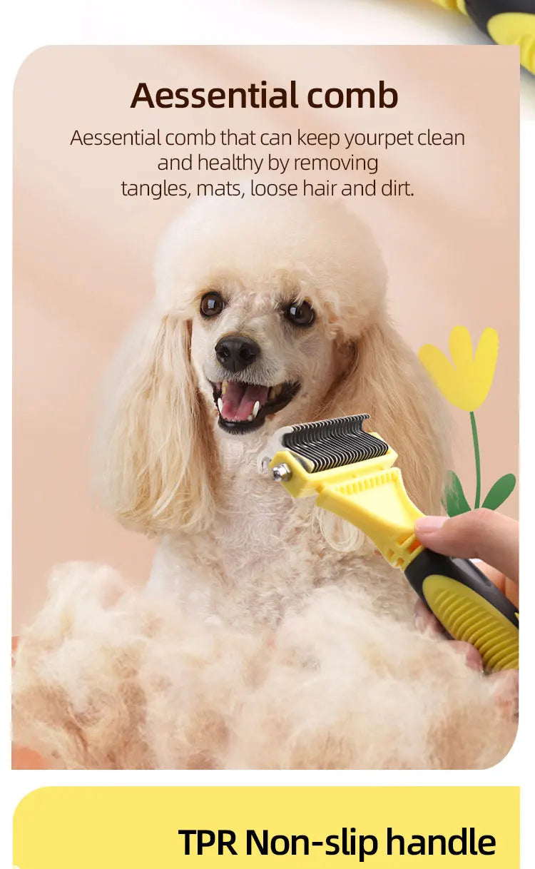 Hair Removal Comb Brush Double sided