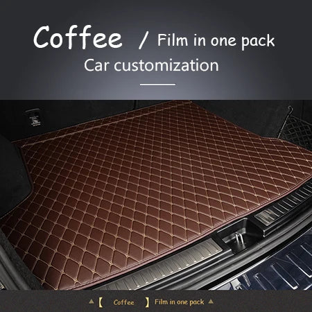 High quality! Full set car trunk mats for Nissan