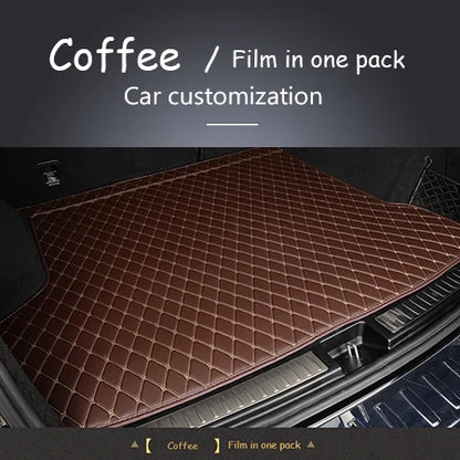 High quality! Full set car trunk mats for Nissan