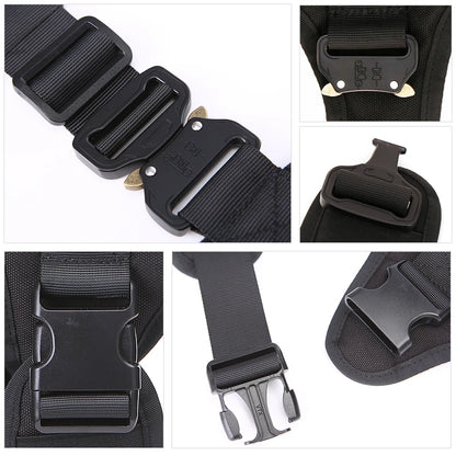 Military Large Dog Harness Pet German