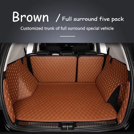 High quality! Full set car trunk mats for Nissan