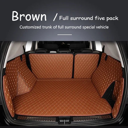 High quality! Full set car trunk mats for Nissan