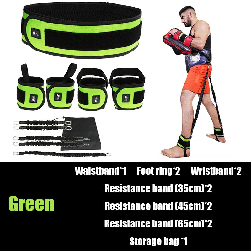 6/12pcs Resistance Band Boxing