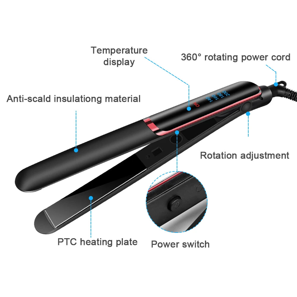 Professional Hair Straightener Curler