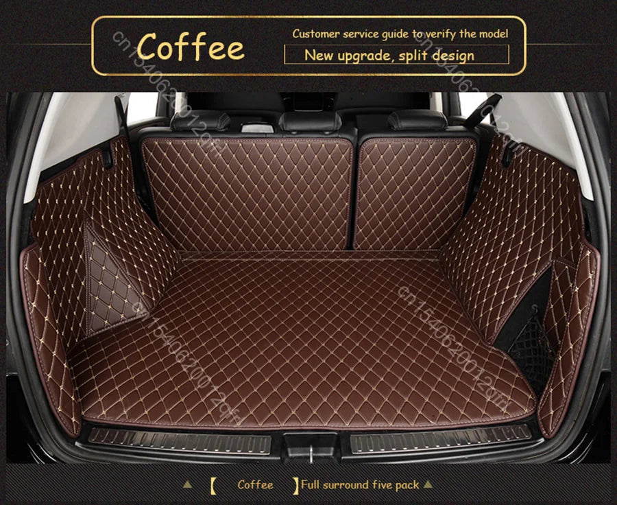 High quality! Full set car trunk mats for Nissan