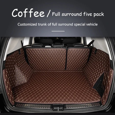 High quality! Full set car trunk mats for Nissan