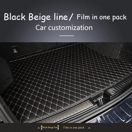 High quality! Full set car trunk mats for Nissan