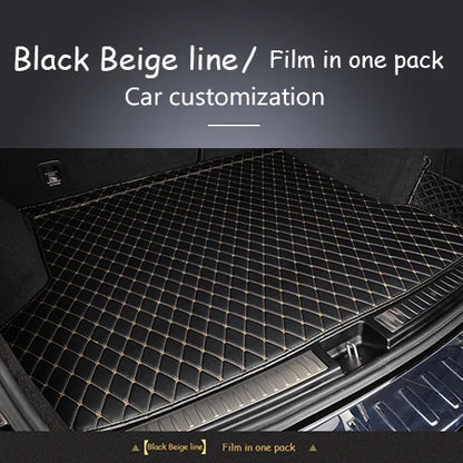 High quality! Full set car trunk mats for Nissan