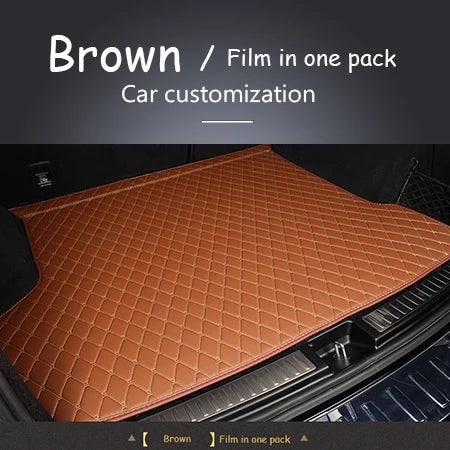 High quality! Full set car trunk mats for Nissan