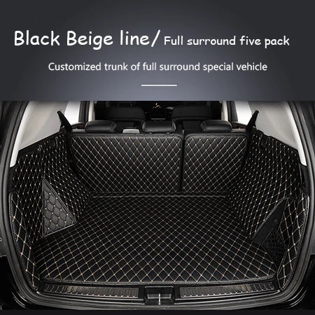 High quality! Full set car trunk mats for Nissan