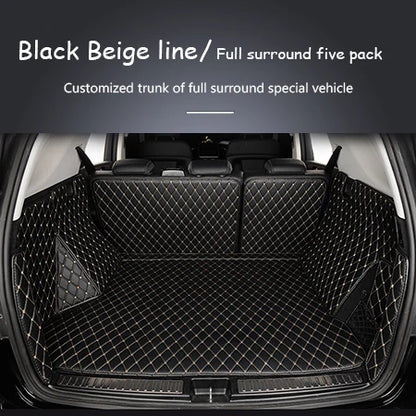 High quality! Full set car trunk mats for Nissan