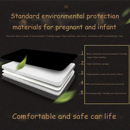 High quality! Full set car trunk mats for Nissan