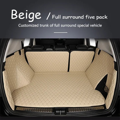 High quality! Full set car trunk mats for Nissan