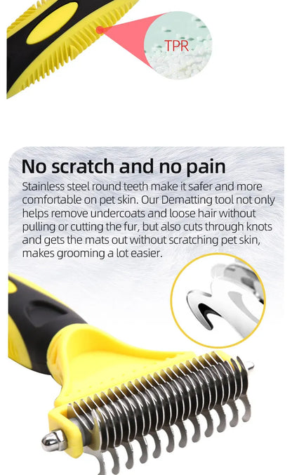 Hair Removal Comb Brush Double sided