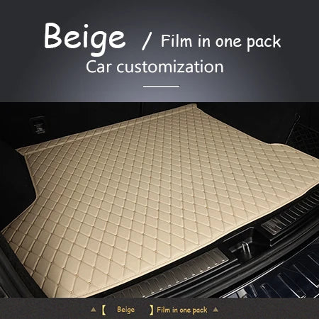 High quality! Full set car trunk mats for Nissan