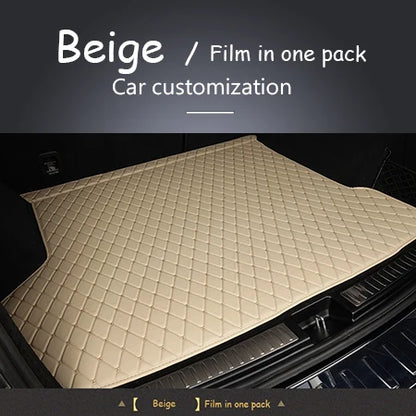 High quality! Full set car trunk mats for Nissan