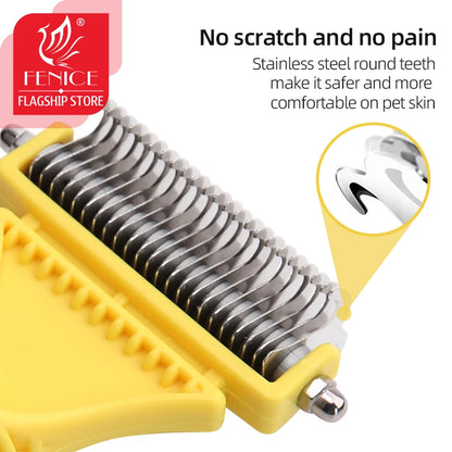 Hair Removal Comb Brush Double sided