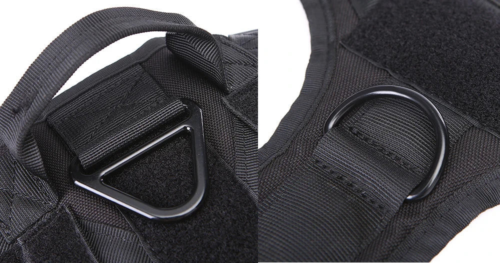 Military Large Dog Harness Pet German