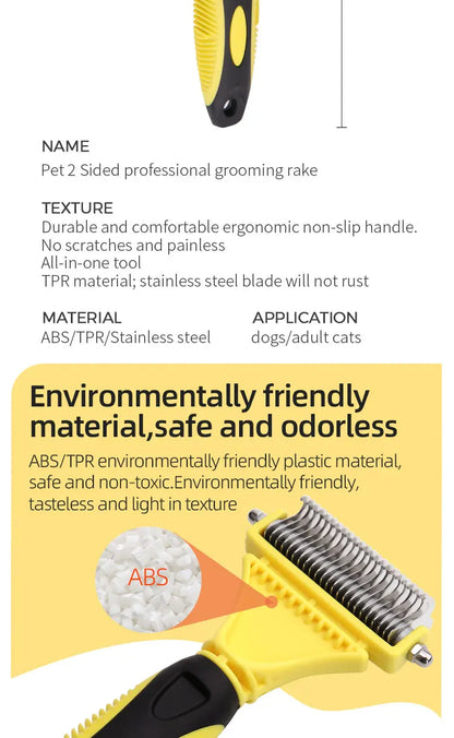 Hair Removal Comb Brush Double sided
