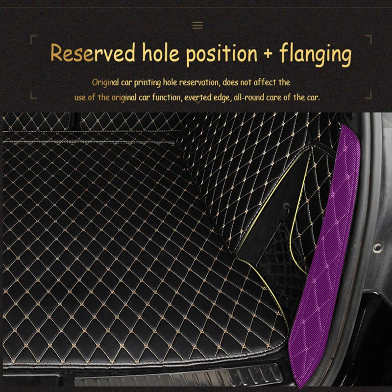 High quality! Full set car trunk mats for Nissan
