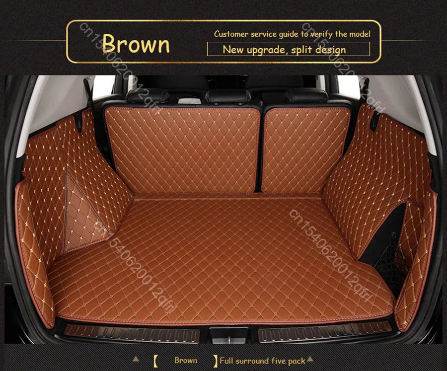 High quality! Full set car trunk mats for Nissan